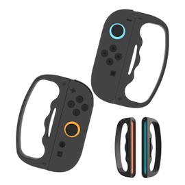 Switch2 Fit Box 2 / Fit Box Controller Grip Fit Boxing for Switch 2 Grip Joycon 2 Fit Boxing, Ergonomic Design, Magnetic for Adults and Kids, Set of 2, Great Grip and Enhance Gaming Experience (Black)