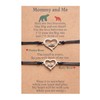 Rhdun Mother Daughter Bracelets Set - Mummy and Me Matching