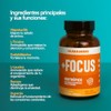 Humanimo Focus Suplemento Alimenticio Natural Mejorar Memoria Concentración Enfoque Teanina