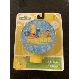 Intertek Sesame Street LED Night Light Manuel On Off Switch New Friends Intertek PBS Kids