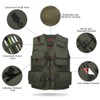 Fishing Photography Vest Summer Multi Pockets Mesh Jackets Quick Dry