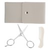 Bluezoo Beard Mustache Scissors Combs Professional Men Hair Grooming Kit