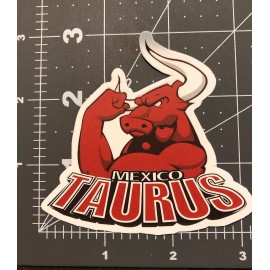 Mexico Taurus Funny Adult Humor Skateboard /Laptop/ Guitar Decal Sticker B8P
