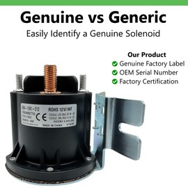 FalconSupply Genuine Trombetta 684-1261-212 12V Solenoid Switch Relay Kit, Replaces Meyer, Maxon, Big Tex, Boss, Bucher for Hydraulic Pump, Liftgate, Snow Plow, Dump Trailer, Golf Cart, RV, Forklift