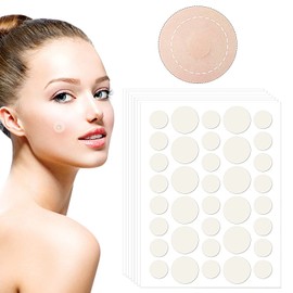 252PCS Pimple Patches Acne Healing Patches Spot Treatment Sticker Absorbing Pimple Patches Translucent Hydrocolloid Patches Acne Stickers Invisible Spot Patches Blemish Stickers for Face and Body
