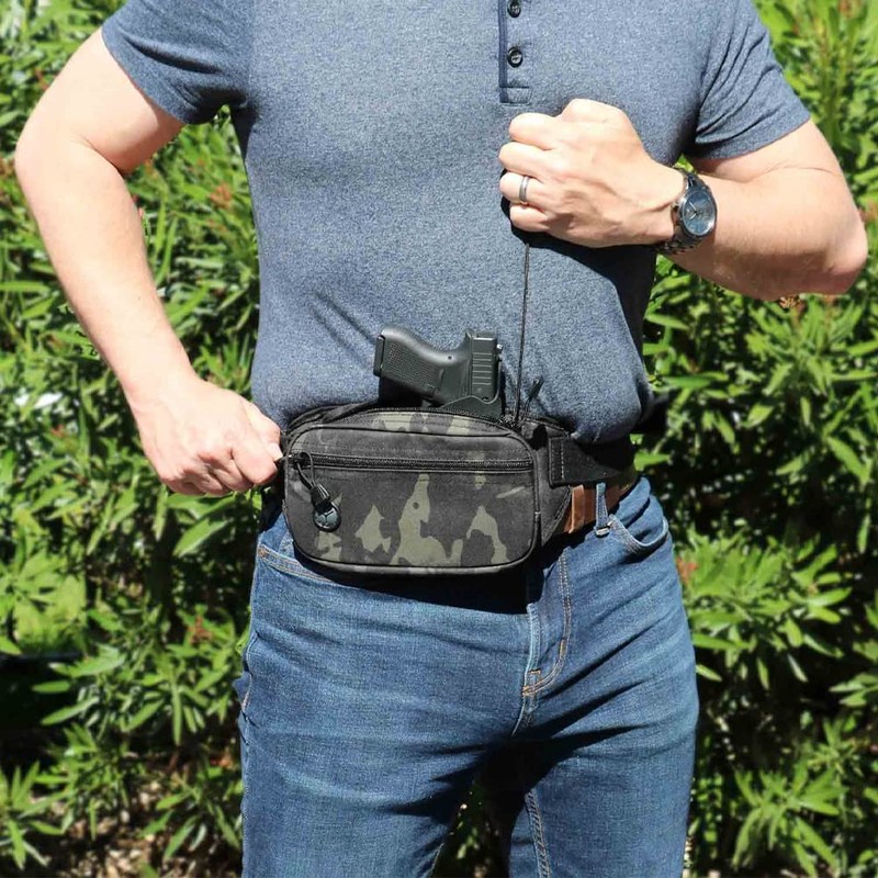 Galco FasTrax PAC Compact Holster Multicam Black