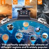 Wireless Backup Camera for RV Install-Free 7-Inch: Magnetic HD 1080P