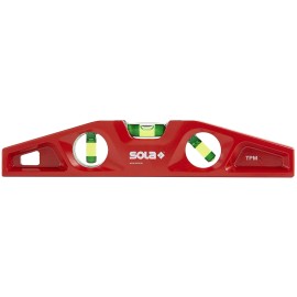 SOLA LSTFM Aluminum Die-Cast Magnetic Torpedo Level with 3 60% Magnified Vial...