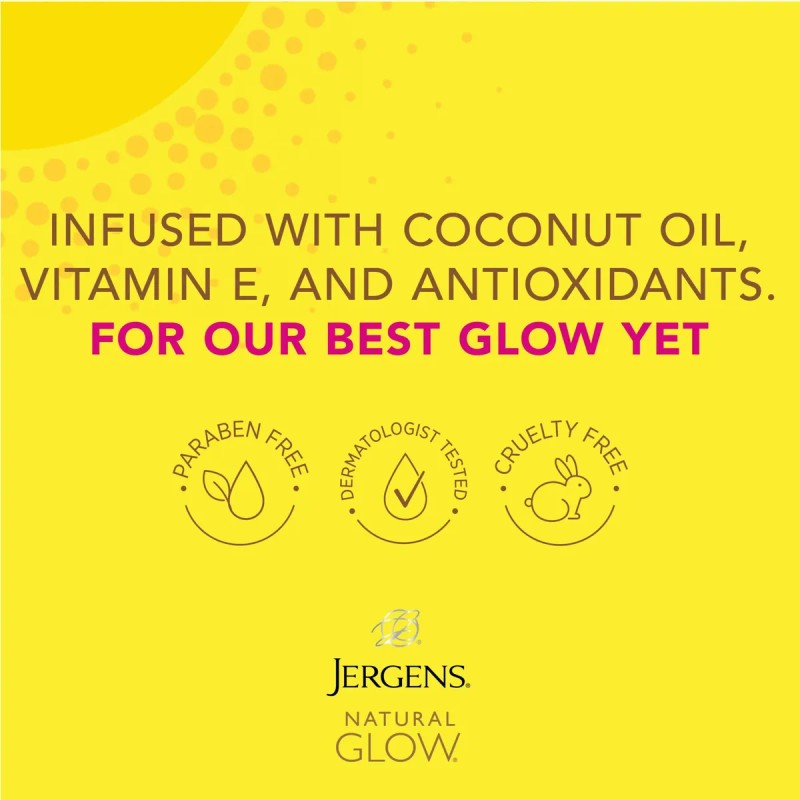 Loción Autobronceadora Jergens Natural Glow Daily 220 Ml