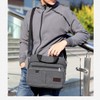 MT's SHOP SH321 Men's Shoulder Bag, Canvas, Lightweight, Multi-functional, Cross-body