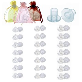 Heel Protectors for Grass 21 Pcs, 3 Sizes Grass High Heel Protectors for Walking on Grass and Uneven Floor, Clear Heel Sink Stoppers for Women Wedding Shoes