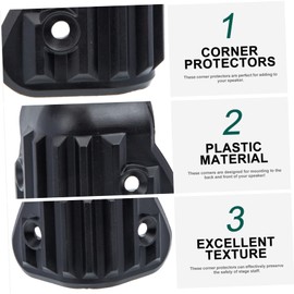 VILLFUL Foam Sound Deadening Speaker Protectors 16 Pack for Speaker Corners Home Cabinet Protection