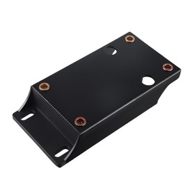 QASKEHKT Aluminum Torque Converter Motor Riser Plate Mount for Predator 212cc 196cc GX160 GX200 Engine Coleman Baja Massimo B* engine mini bike go kart.on Coleman Mini Bike Go Kart Parts 1 3/4 Inch