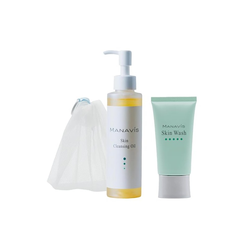 Manavis Cleansing Oil/Skin Wash Set