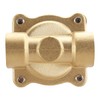 Baomain Pneumatic 1/2 Inch Normally Open 2 Way Brass Electric