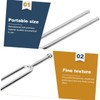 JJiaoLinin Tuning Fork,A440 Tuning Fork Stainless Steel Tuning Fork Stainless