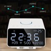 K9 Pro Alarm Clock Bluetooth Speaker 5.5Inch Dimmable LED Display