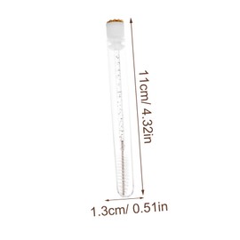 OATIPHO 20Sets Empty Mascara Containers with Eyelash Brushes Tube for Eyelash Lightweight and Portable Makeup Tool for DIY Cosmetics Convenient for Travel