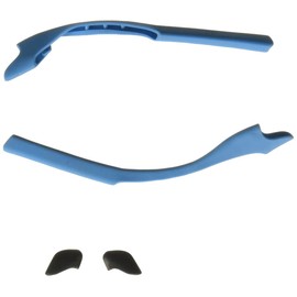 Oakley 101-602-005 HALF JACKET 2.0/Half Jacket 2.0, Sky Blue Earsock/Black Nosepad, Sky Blue Earsock / Black Nosepad