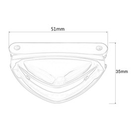 Bag Clasp Catch, Metal Tuck Lock Buckle, Closure Catch Clasp Fasteners for Bag Making, DIY Leather Crafts, Handbag, Set of 4 - Golden