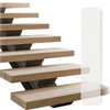 LINCONSON Clear Slip Resistant Stairs Tread Grip Tape | 4”