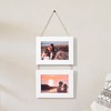 Gmllary 4x6 Double Picture Frames Hanging Photo Frames Vertical Stand