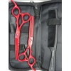 Ureshii Hanzo Tijeras Barbero-estilista 440 C, Ureshíí Hanzo, 6 Rojo