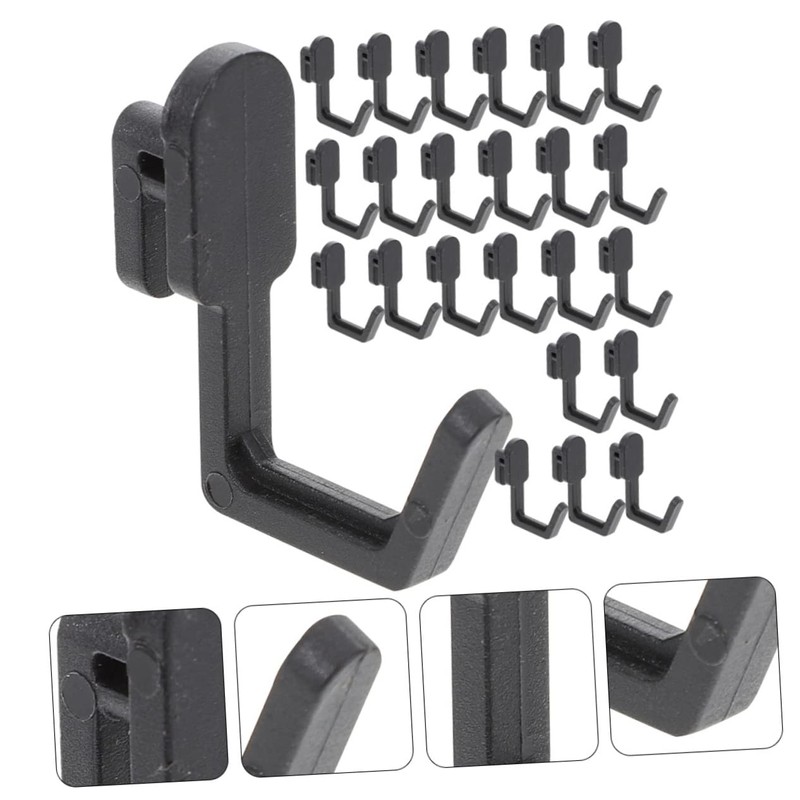 Baluue 72pcs Heavy Duty Pegboard Hooks for Garage Kitchen and