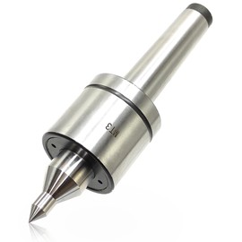 Lzcdelyxiao MT3 Live Center Medium Duty Long Nose 60° Triple Bearing Accuracy 0.000197" Morse Taper 3MT Lathe CNC Tool for Lathe Tailstock Machine