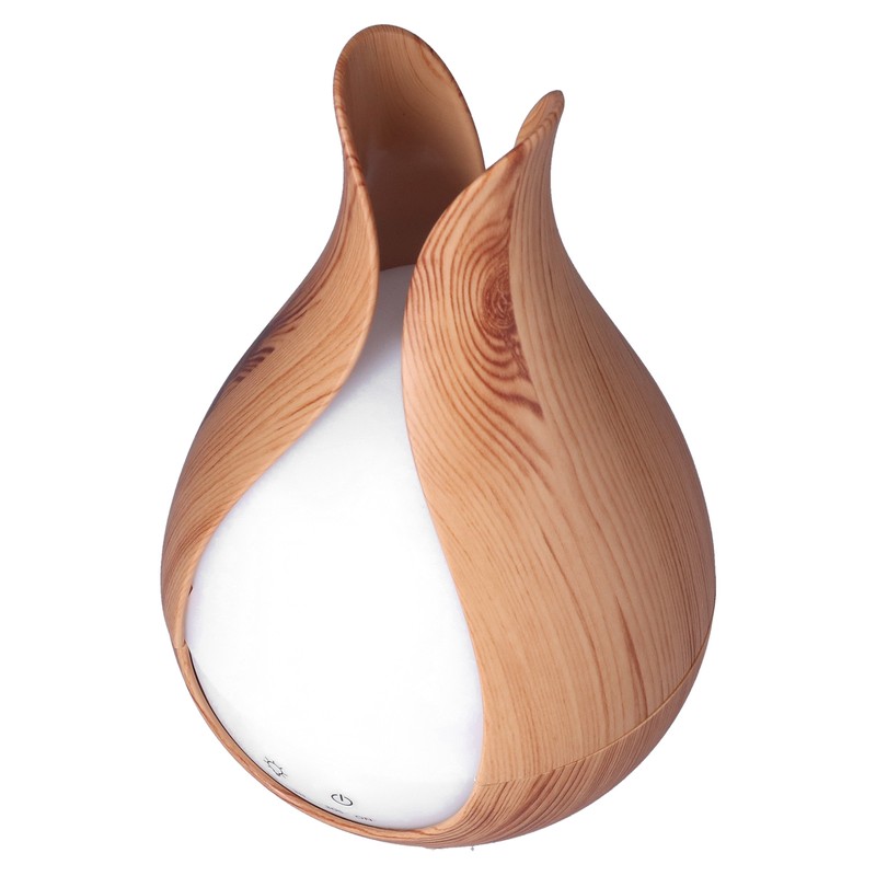 Aromatherapy Humidifier 200ml 100V to 240V Light Wood Grain Diffuser