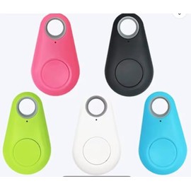 Pet GPS Tracker with Bluetooth, 2 x 1.26 cm, Waterproof Mini Tag for Dogs and Cats, 15m Range, 12g