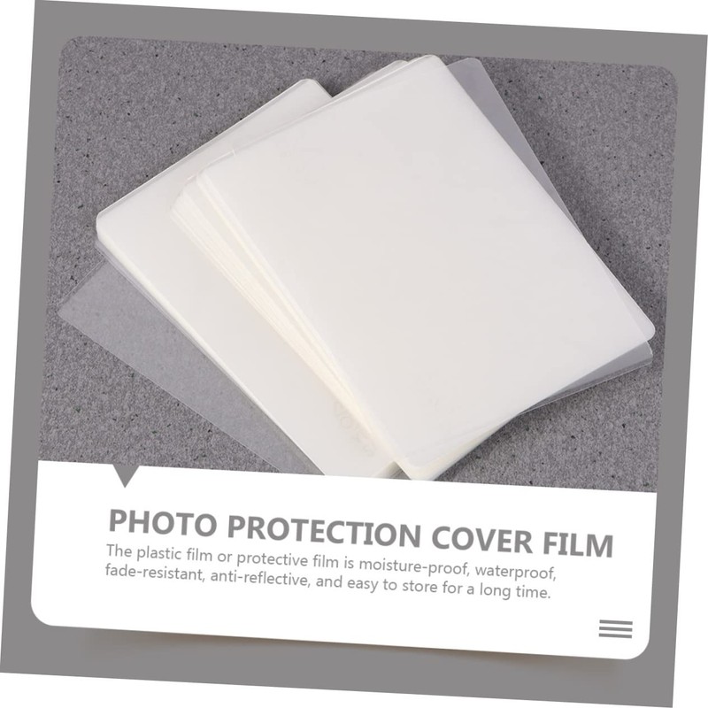 DOITOOL 300Pcs Thermal Laminating Sheets for Photos Protection Film Clear