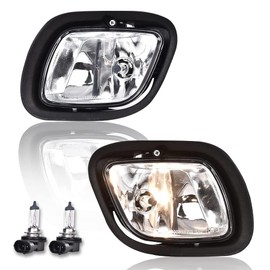 PIT66 Fog Lights Compatible with Freightliner Cascadia 2008-2017 Fog Lamp Assembly Driver & Passenger Side Left/Right