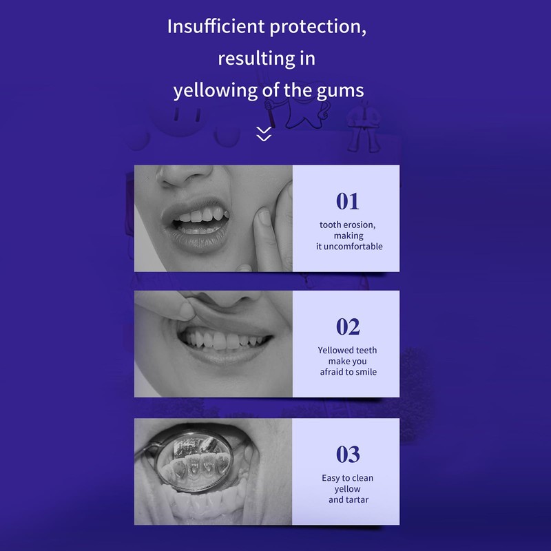 Eazerom 04 Toothpaste White Teeth, 30 ml Purple Toothpaste for