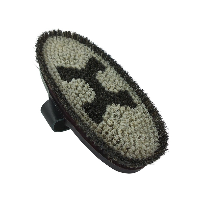 Brush for horses Lipizzaner with rosshair from Haas