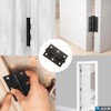 Door Hinges 3 inch Black Ball Bearing Butt Hinges Grade