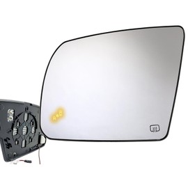 APA Replacement for Exterior Rear View Mirror Glass Power Heated with Blind Spot Detection 2014-2021 Tundra 2018-2022 Sequoia Driver Left Side 879060C010 TO1324132