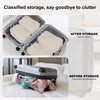 WUFANC Suitcase Organiser Set of 4 - Packing Cubes Compression,