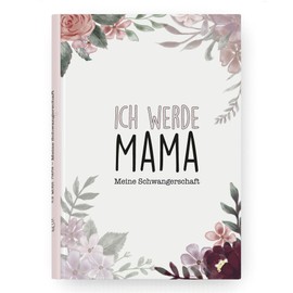 CUPCAKES & KISSES® Pregnancy Diary I Diary for Pregnancy to Enter I Gift for Pregnant Women and Expectant Mothers