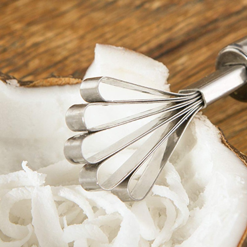 Kitchen Tool, High Efficient Stainless Steel, Coconut Scraper for Home