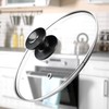 KADAX Pot Lid Handle, Plastic and Stainless Steel Fireproof Lid