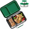 AOHEA Stainless Steel Lunch Box for Kids, Leak Proof Bento