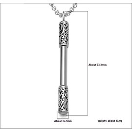 xuanhang Unisex Stainless Steel Black Myth Sun Wukong Pendant Necklace for Men Women,Titanium Steel Black Mythical Wukong Weapon Staff Ruyi Cudgel Charm Jewelry Chain Necklace for Mens,24inch Chain