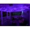 QITONG 2 Pack Purple Solar Fairy Lights Outdoor Waterproof, Each