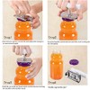 Jar Opener Multifunction Adjustable for 1-4 inches Bottle Can, Stainless