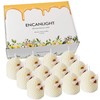 Beeswax Votive Candles 12 Pack, Hand-Rolled Honeycomb Bees Wax Candle