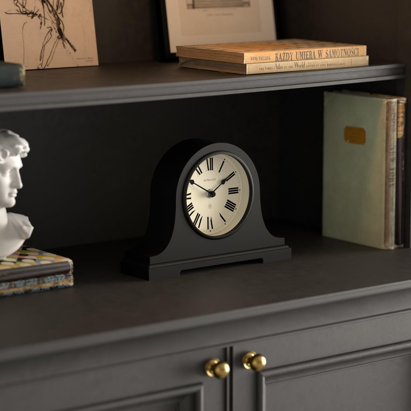 NEWGATE Clocks® Broadway mantel clock | Classic Napoleon’s hat design