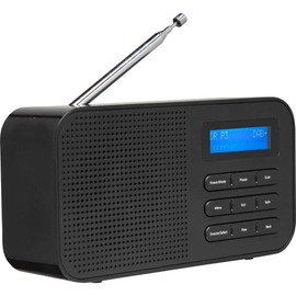Denver DAB-42 DAB+ Digitalradio, Schwarz