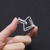 Be In Your Mind 100Pcs Plasterboard Butterfly Type Expansion Anchors