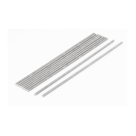 uxcell a16071500ux0035 M3 x 150mm 0.5mm Pitch 304 Stainless Steel Fully Threaded Rods Fasteners (Pack of 10)